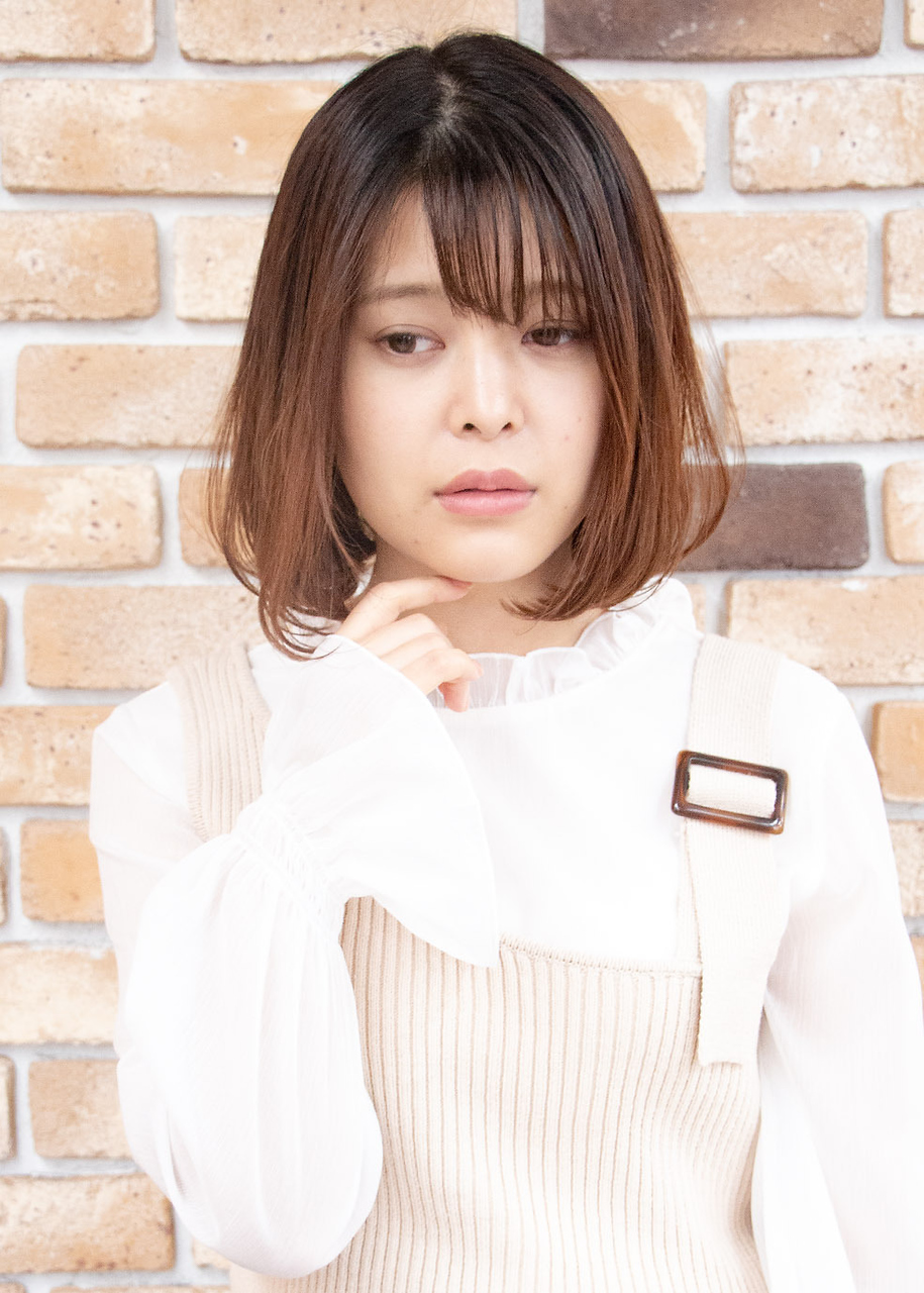 【Nicole 保土ヶ谷】フワフワキュートな内巻ボブ