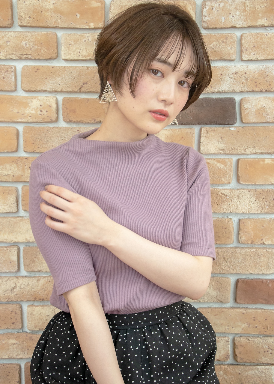 【Nicole 保土ヶ谷】前下がり×小顔×ワンサイドショート★