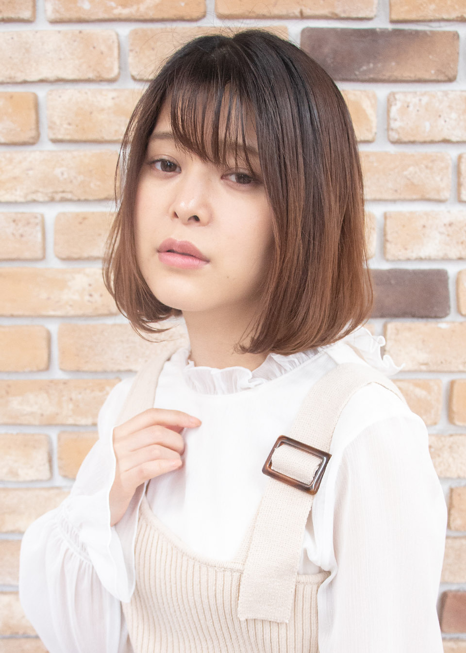 【Nicole 保土ヶ谷】フワフワキュートな内巻ボブ