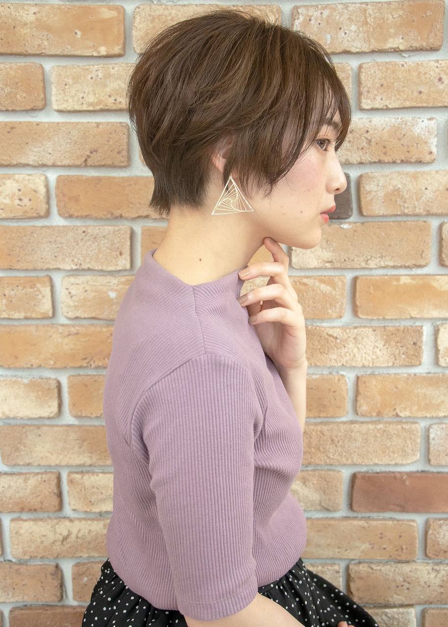 【Nicole 保土ヶ谷】前下がり×小顔×ワンサイドショート★